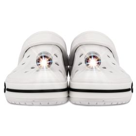 Headlights for Shoes;  2Pcs LED Light for Clogs IPX5 Waterproof Shoes Lights Charms for Dog Walking;  Handy Camping;  lasting 72 hours glow;  Sui (Color: Blue)
